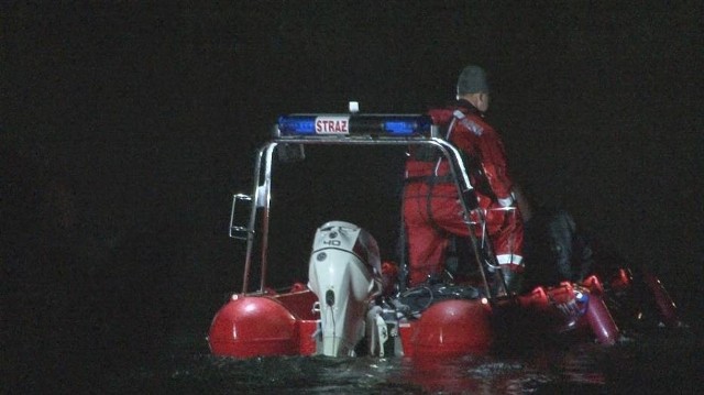 Nie udało uratować się 16-latka który wypadł z łódki w Gronajnach.