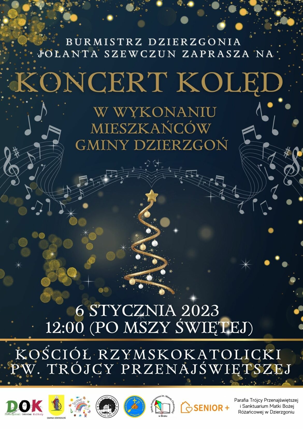 Koncert Kolęd w wykonaniu mieszkańców naszej gminy już 6 stycznia!