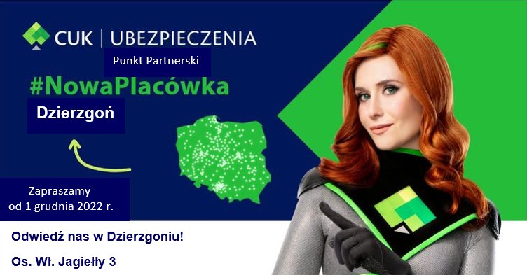 CUK UBEZPIECZENIA Punkt Partnerski Dzierzgoń Beata Nowak