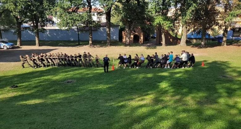 Bezpieczeństwo i promocja zawodu na pikniku w Dzierzgoniu