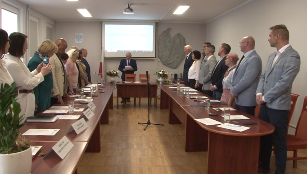 Nowa Rada Miejska w Dzierzgoniu rozpoczyna pracę: Wybrano Przewodniczącego i jego zastępcę